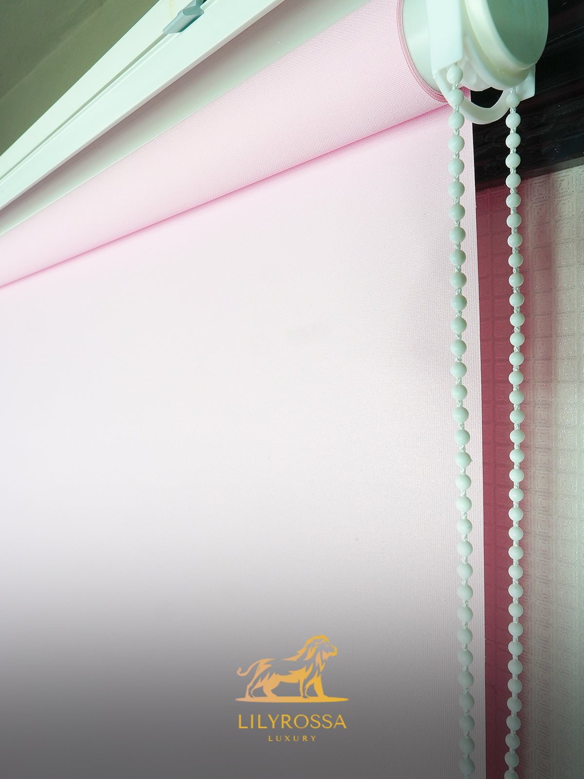 PINK ROLLER BLINDS