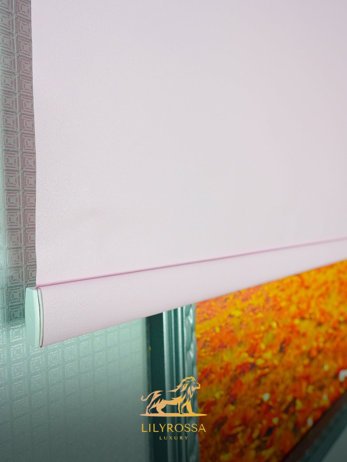 PINK ROLLER BLINDS