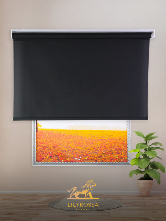 BLACK SCREEN ROLLER BLINDS