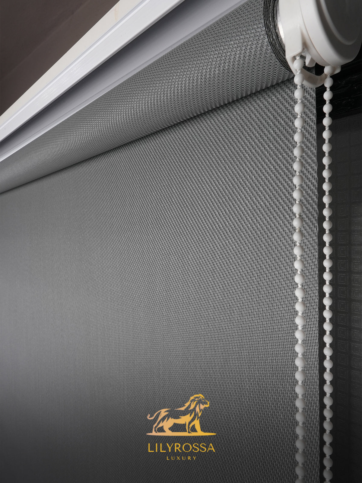 ANTHRACITE ZIP SCREEN ROLLER BLINDS