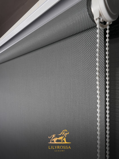 ANTHRACITE ZIP SCREEN ROLLER BLINDS