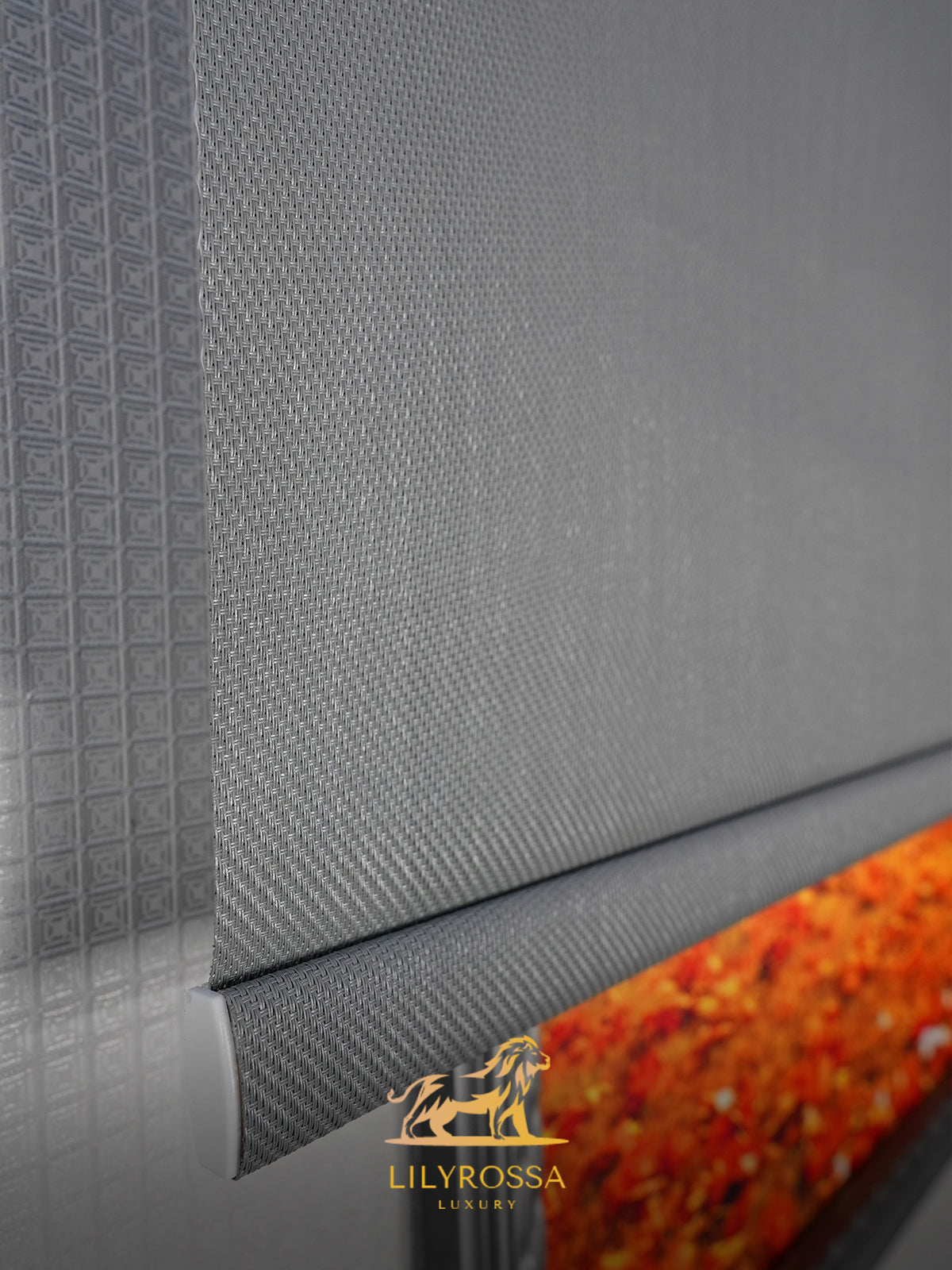 ANTHRACITE ZIP SCREEN ROLLER BLINDS